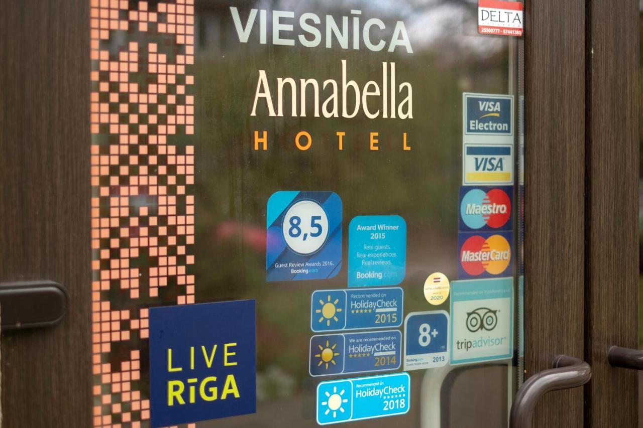 Annabella Hotel Riga Exterior photo